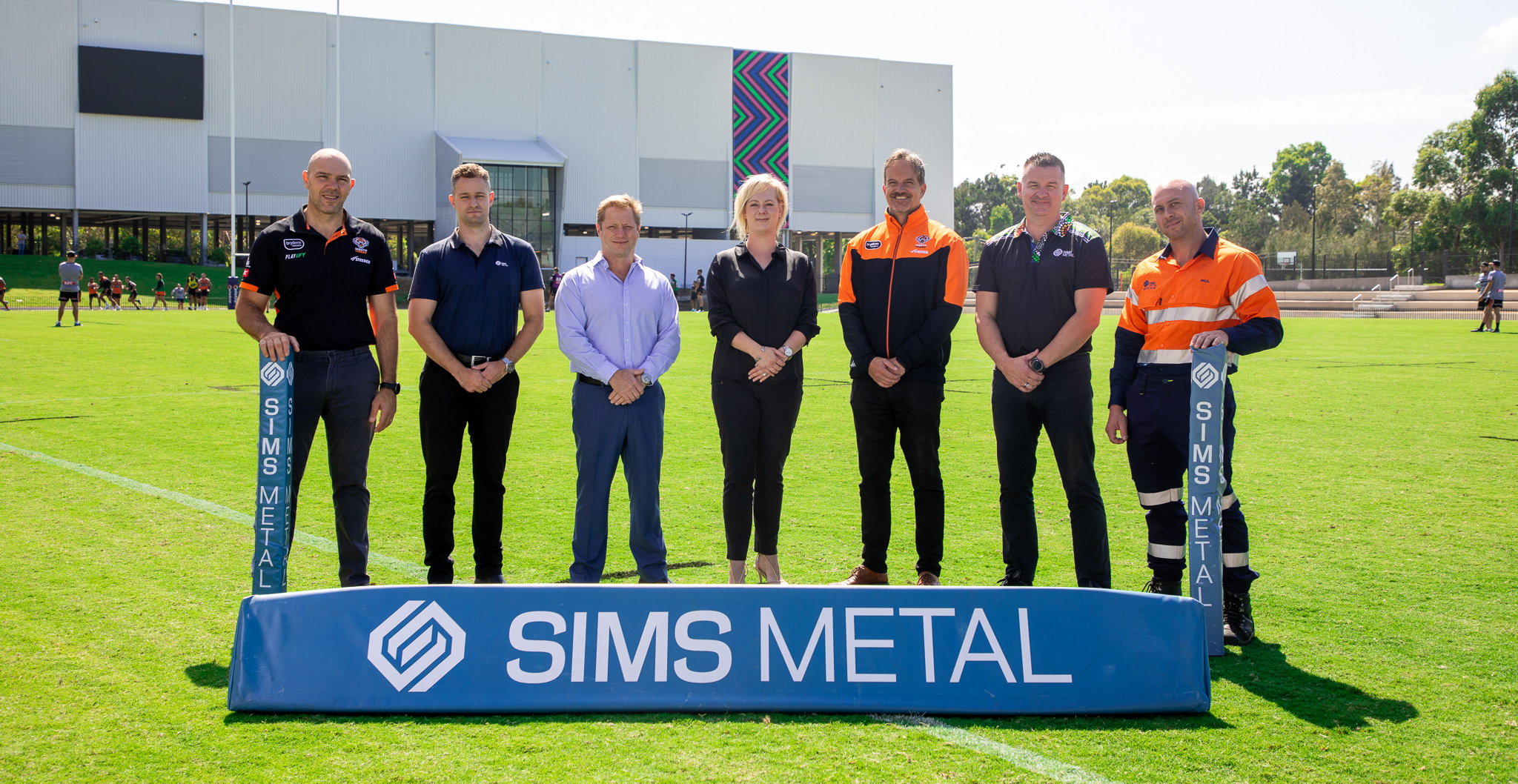 Sims Metal is a Gold Partner of the Wests Tigers for the 2023 Season